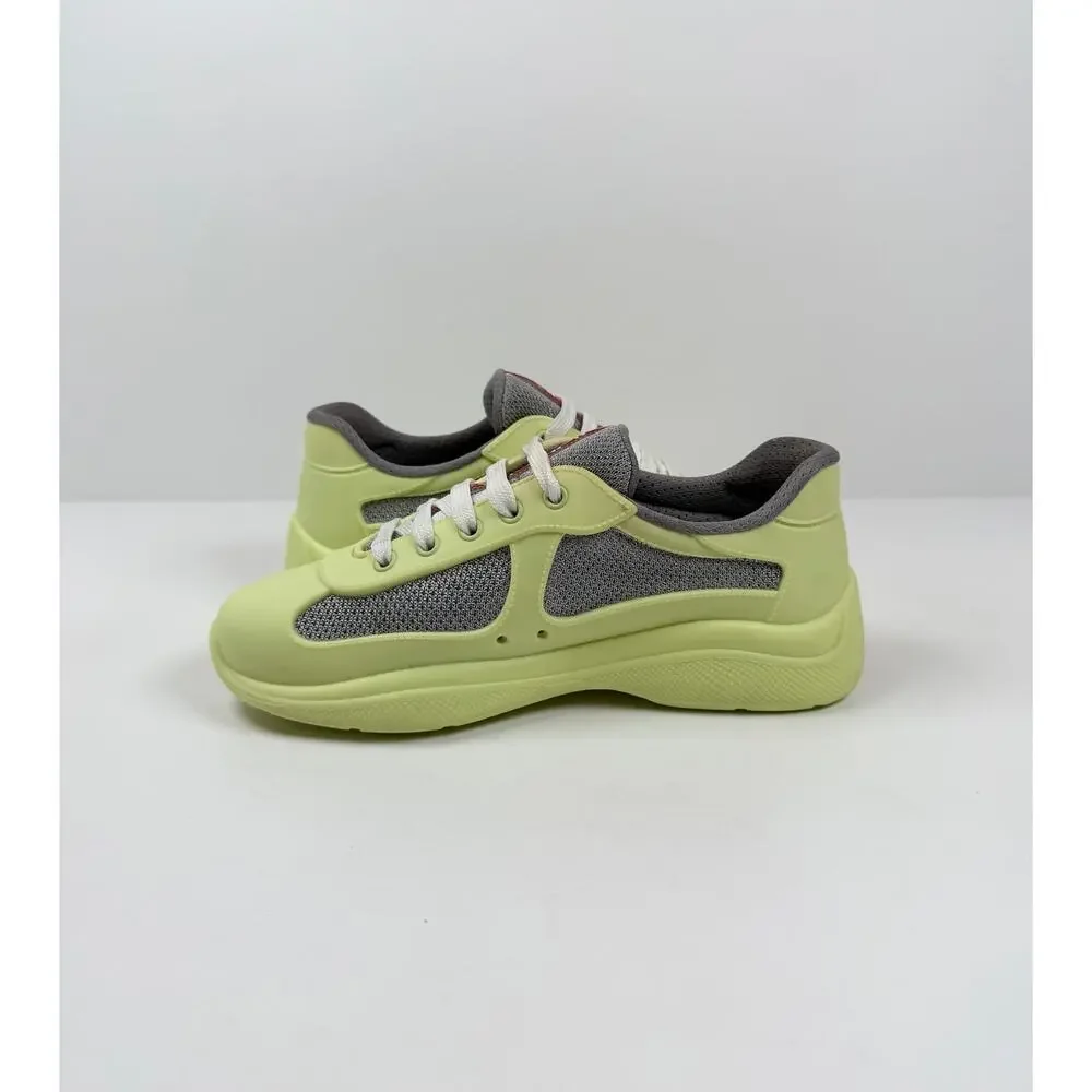 Size 37/7 - Prada Americas Cup Lime Green Women’s